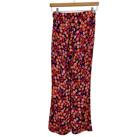 MARNI Pop Garden-Print Crepe Flared-Leg Trousers Size 36 / Small - Picture 5 of 11